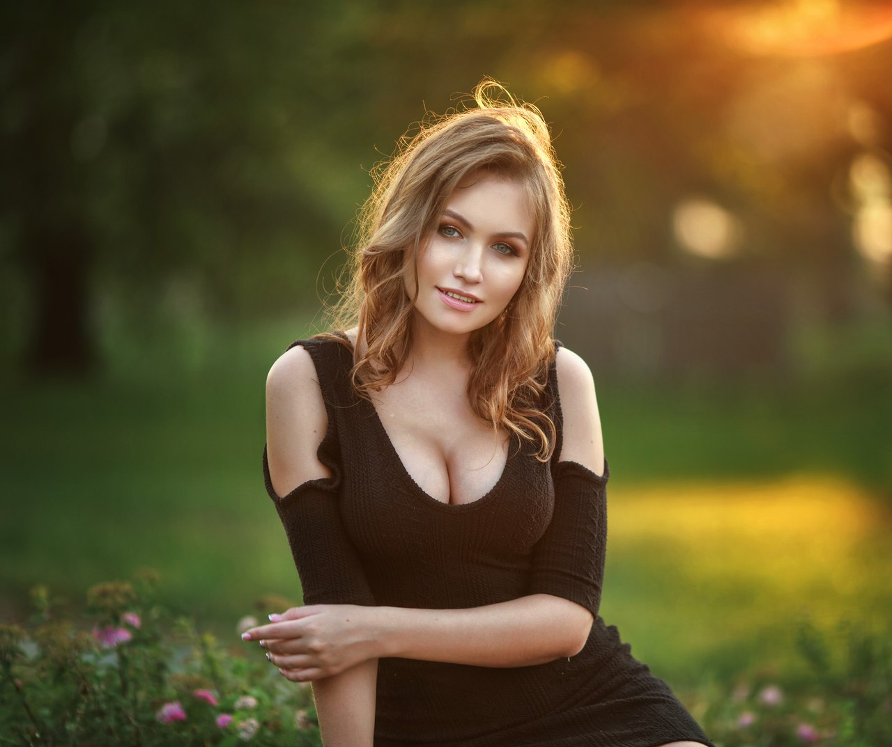 Хорошенькие грудки русской девочки