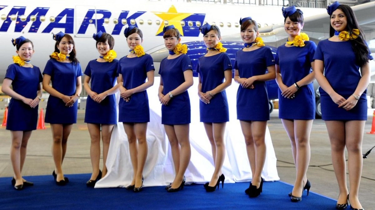 Pictures of young teens as stewardesses
