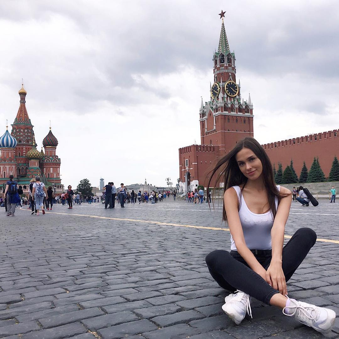 Самая Красивая Девушка В Москве Фото