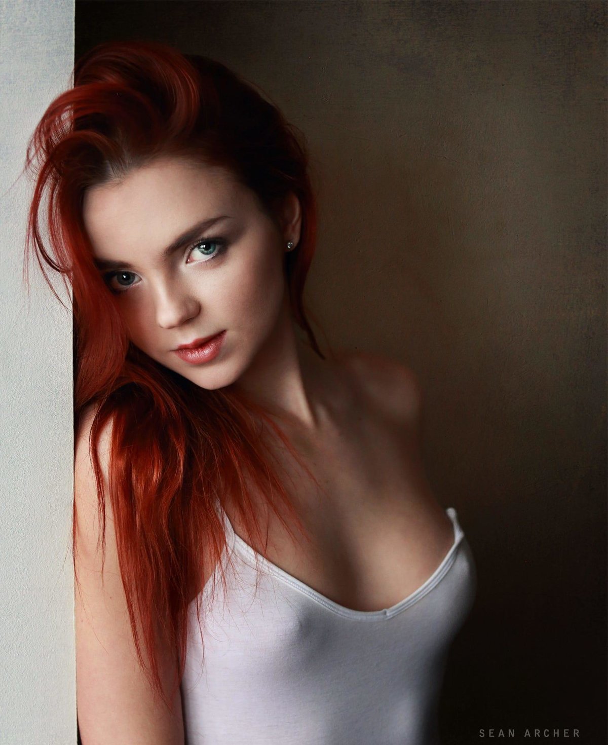 Sexy redhead joi