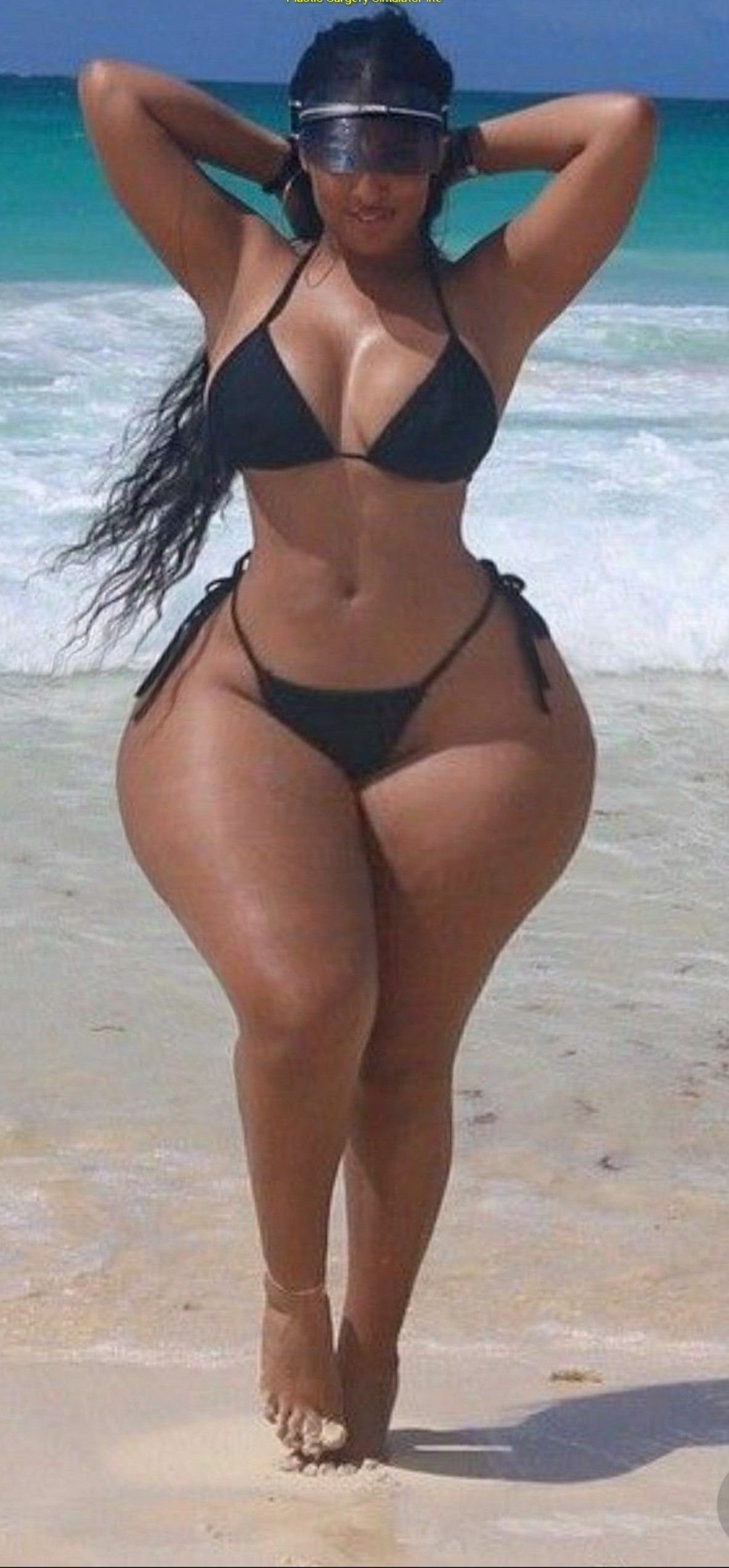 Wide hips thick thighs latina