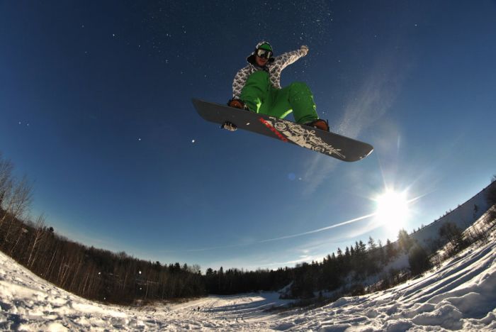 Фотографии сноубордистов и серфингистов