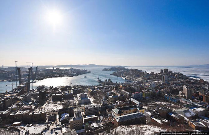 Красивые панорамы Владивостока