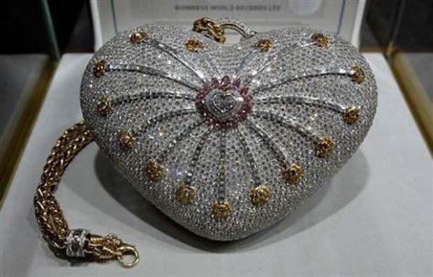 Бриллиантовый кошелек стоимостью 3,8 млн. долларов (2 фото)