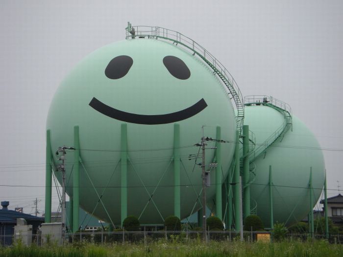 Японские газовые хранилища