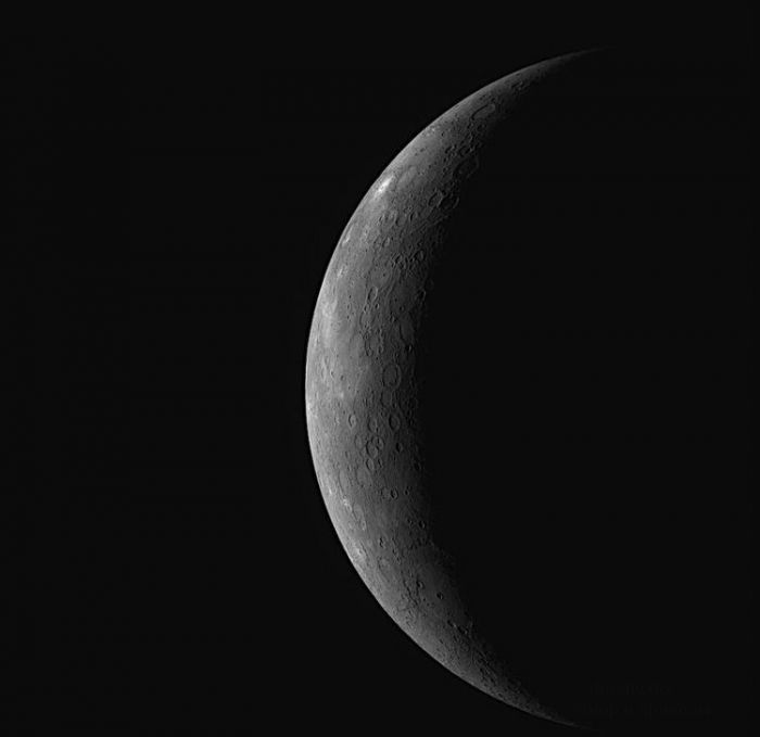 Фотографии Меркурия с Messenger'a