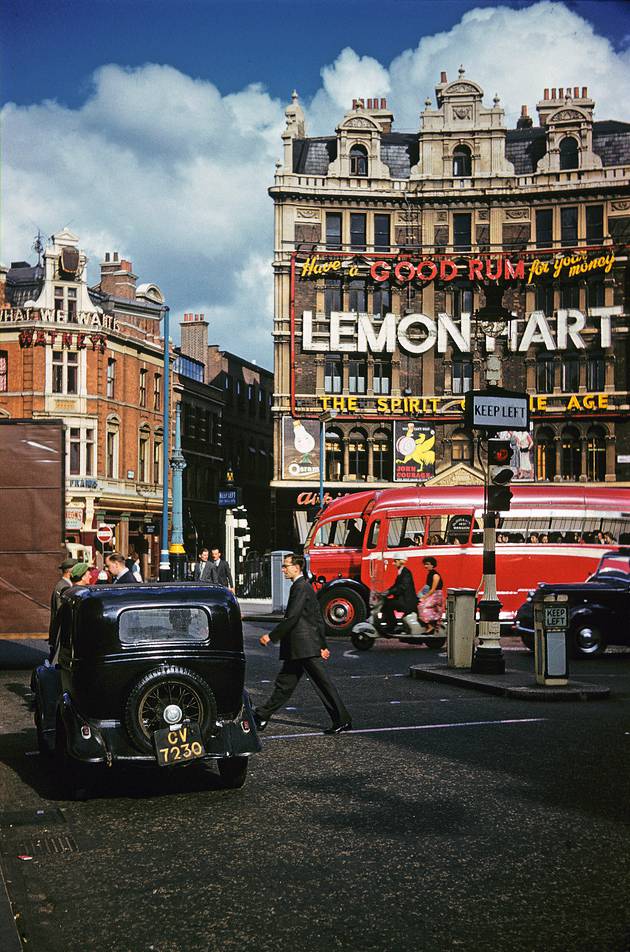 Лондон, 1957 (7 фото)