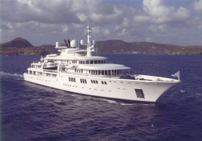 Яхта миллиардера Пола Аллена (18 фото)