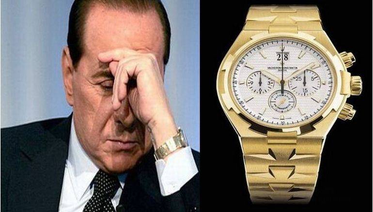 Часы богатейших людей. Берлускони Vacheron Constantin. Часы Путина ролекс. Patek Philippe Лукашенко.