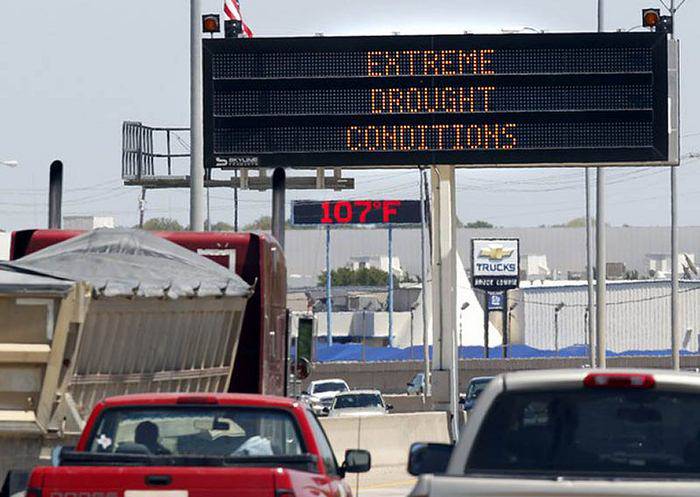 Страшная засуха в Техасе (11 Фото)