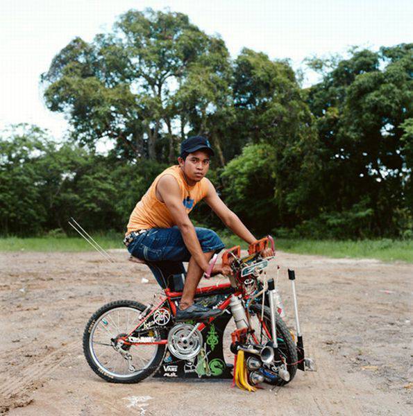 Панамские мастера велосипедного тюнинга