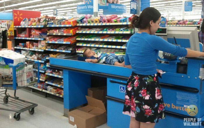 Смешные люди из американских супермаркетов (58 фото)