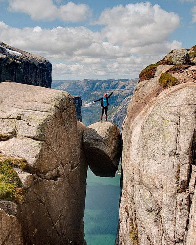 Акернест расщелины акернесет в норвегии фото