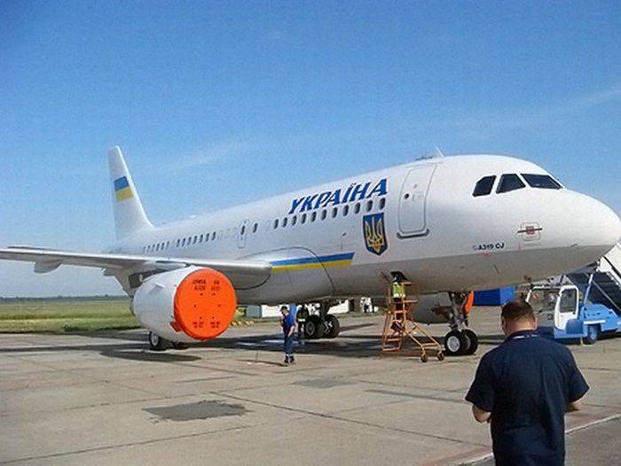 Самолёт президента Украины (6 фото)