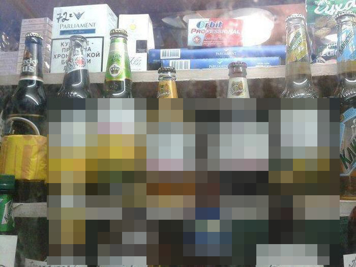 Как ночью продается пиво (фото)