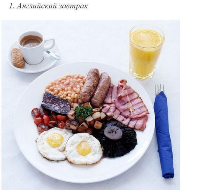 Как завтракают в разных странах мира (50 фото)