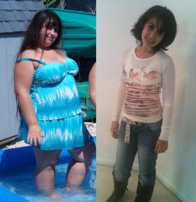 Толстые которые похудели фото до и после