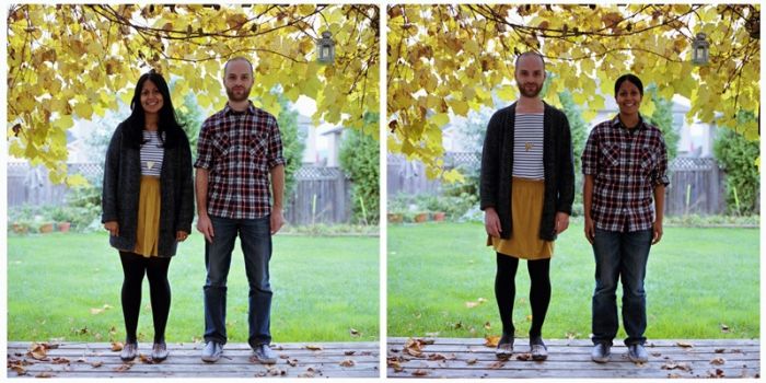 Интересный фотопроект "Одежда меняет восприятие"