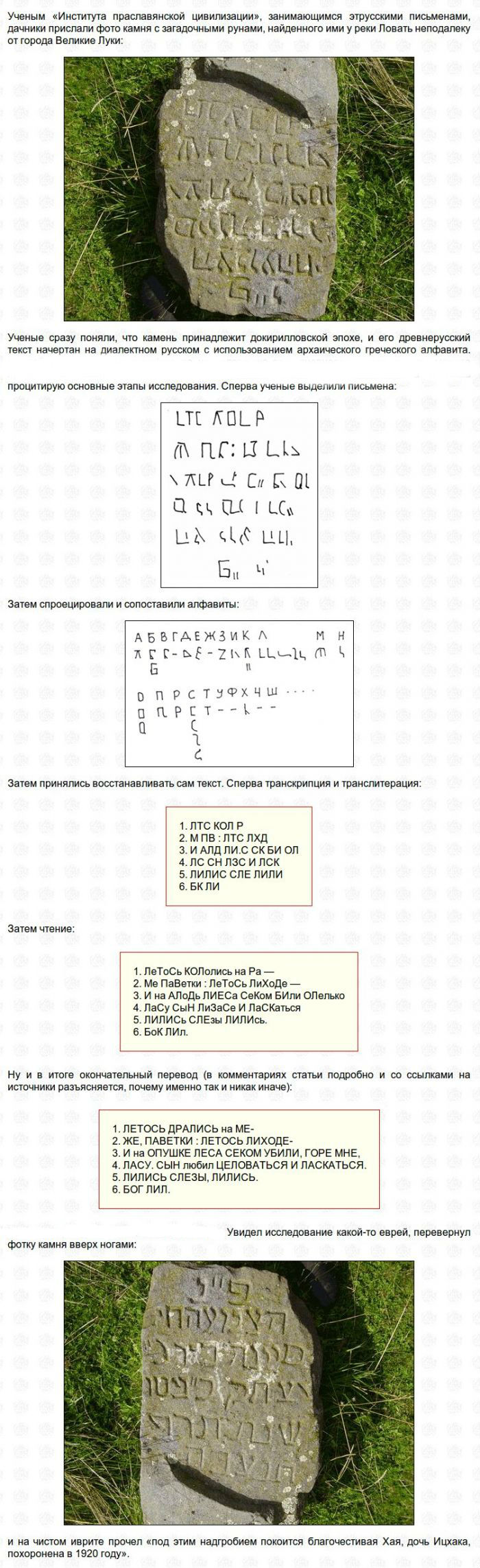 Как российские горе-учёные переводили древний текст