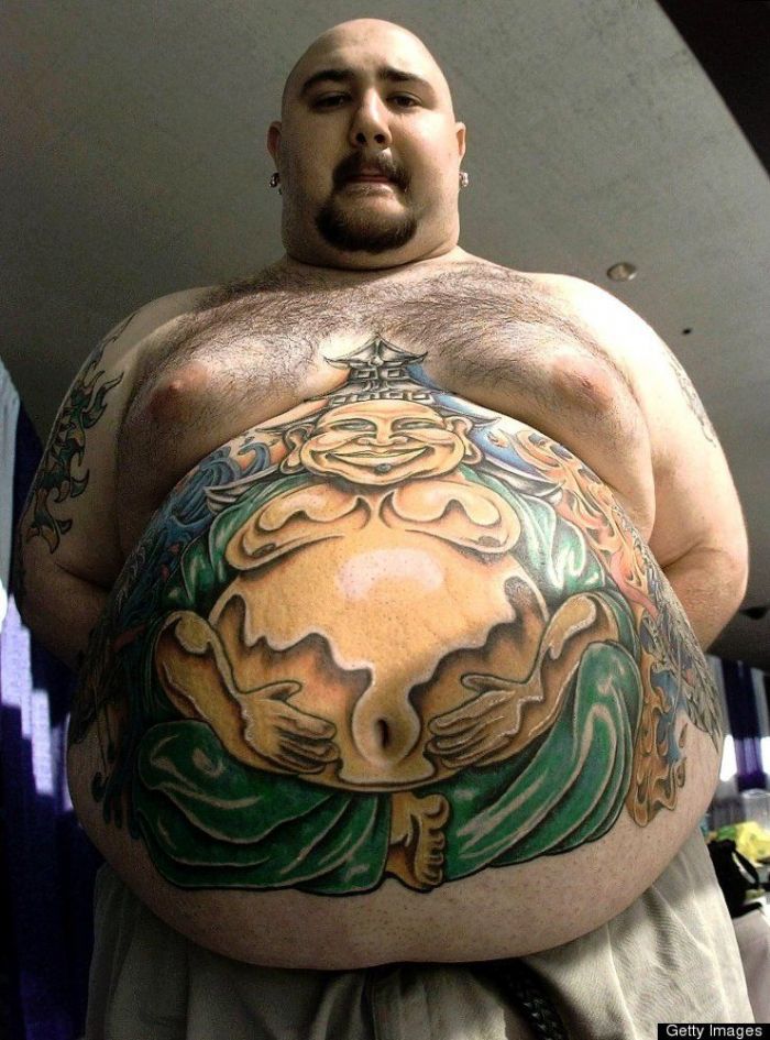 Татуировки на толстых