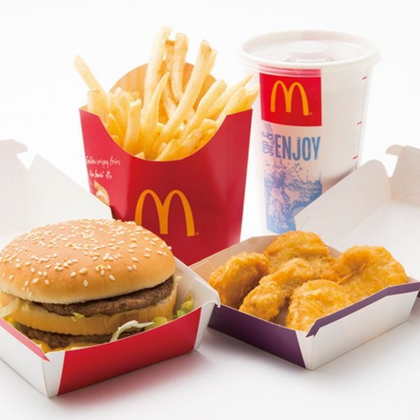 Еда из McDonald’s в японском стиле