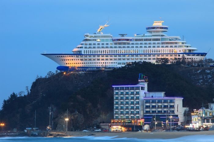 Удивительный комфортабельный отель в Южной Корее