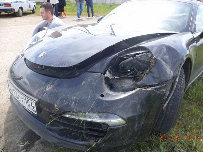 Неудачный тест-драйв Porsche за 5,5 миллионов рублей