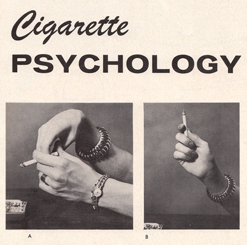 Что можно сказать о человеке по тому, как он держит сигарету
