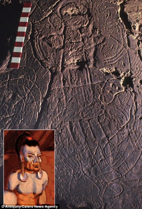 Обнаружены наскальные рисунки которым 6 000 лет назад