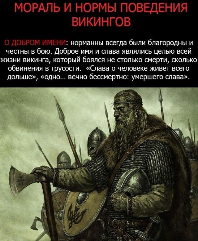 Познавательные факты о мировоззрении викингов