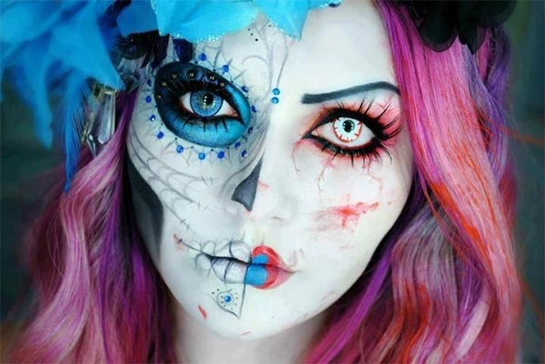 Идеи макияжа на Хэллоуин 2013