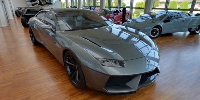 Виртуальный музей Lamborghini от Google Maps