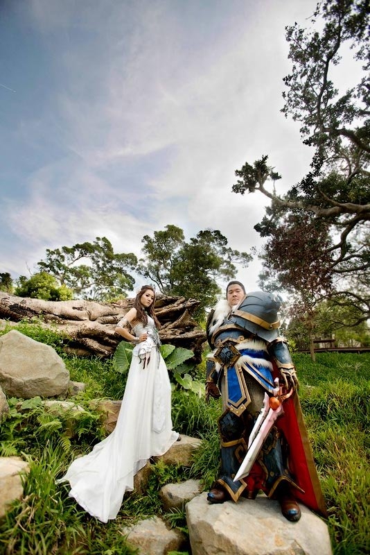 Необычная свадьба в стиле игры World of Warcraft