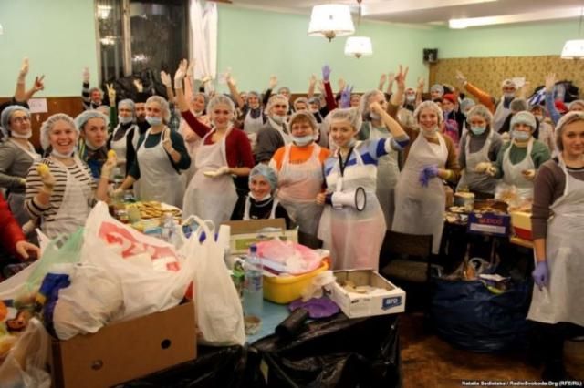 Фотоотчет о "кухне Евромайдана"