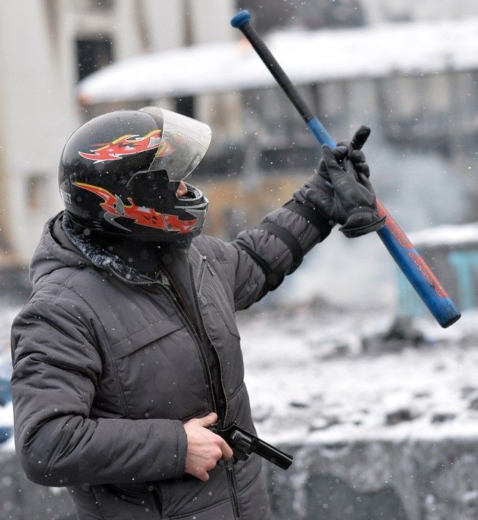 Самые невероятные снимки противостояния в Украине