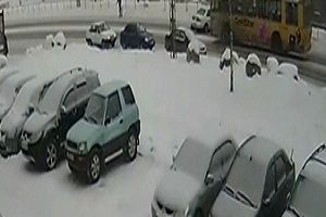 Авария по вине пешехода