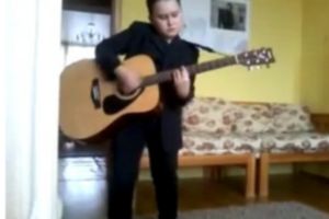 Маленький Виктор Цой