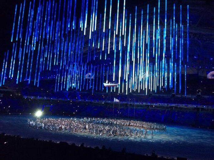 Церемония закрытия Олимпийских игр в Сочи 2014