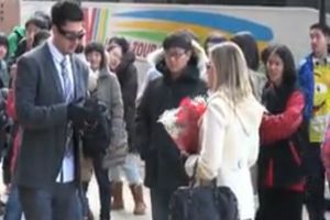Розыгрыш с убежавшей возлюбленной