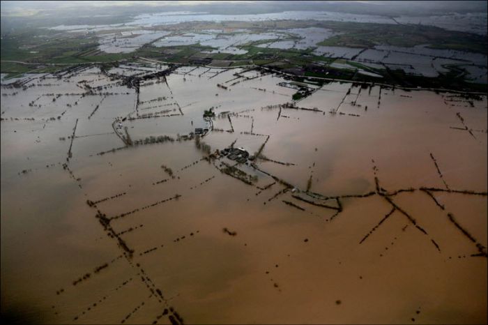 Большое наводнение в Англии
