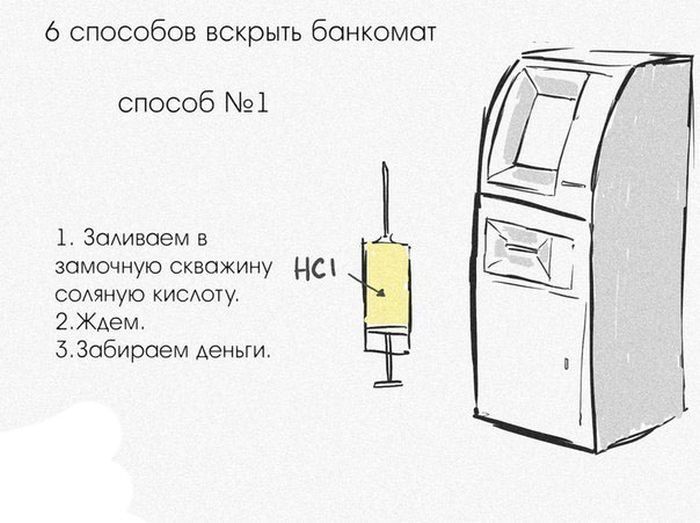 Способы взломать банкомат