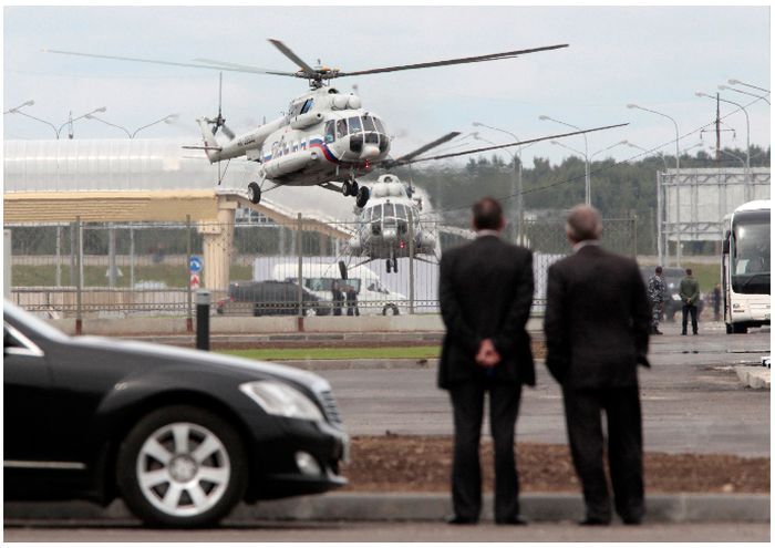 Вертолет президента РФ