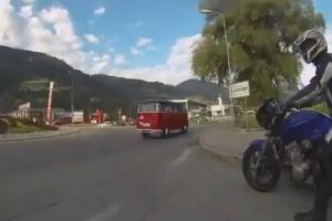 Мотоциклиста вернуло с кольца