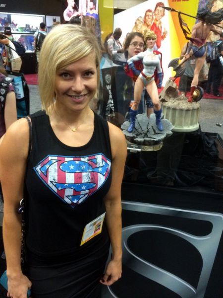 Очаровательная девушка с Comic Con 2014