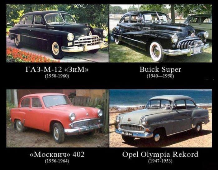 Отечественные и зарубежные автомобили