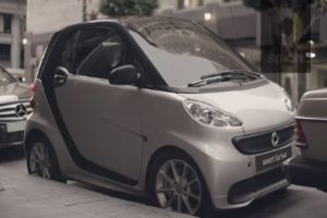 Креативная реклама автомобилей Smart