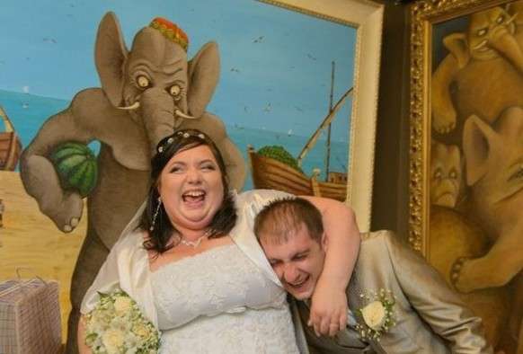 Ужасные свадебные фото