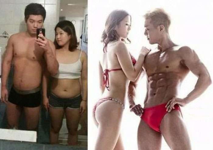 Новый образ корейской пары