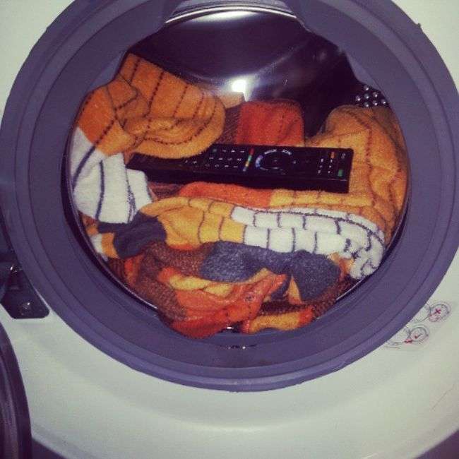 Когда стиральная машинка использована не по назначению