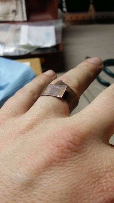 Самодельное помолвочное кольцо